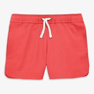 Primary stretch chino midi drawstring short Size 8-9 sunwashed-cherry